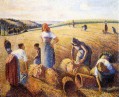 les glaneurs 1889 Camille Pissarro
